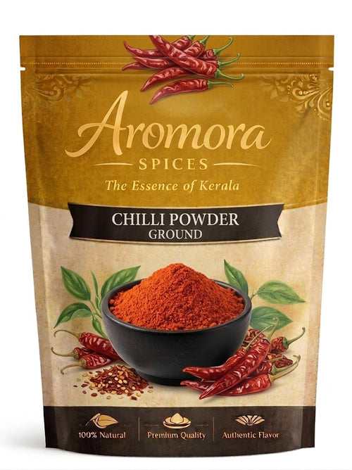 Aromora Ground Chilli Powder Kerala Premium Pouch